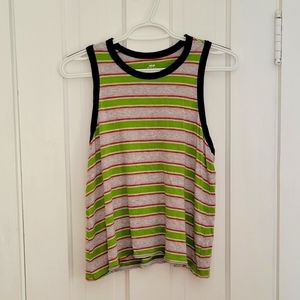 Aerie striped swing tank